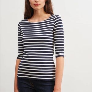 Saint James GARDE-COTE
Nautical Striped Sport Top With UV Protection